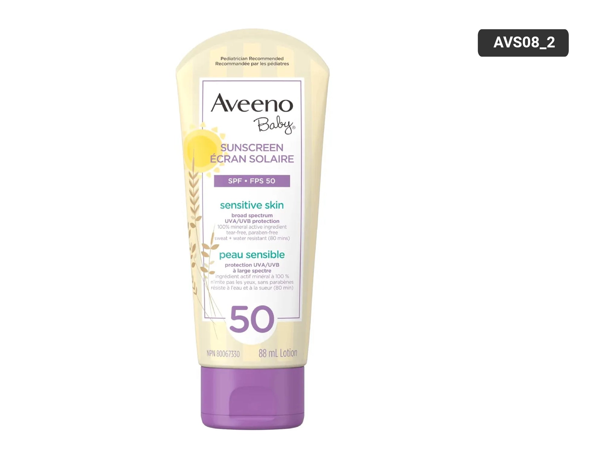 Aveeno Baby Sunscreen Sensitive Skin SPF 50 88ml in Sri Lanka